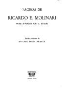 Portada de Paginas de Ricardo E. Molinari