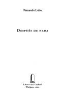 Portada de Despues De Nada (El Clan)