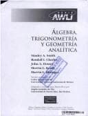 Portada de Algebra, trigonometría y geometría analítica