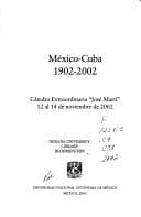 Portada de Mexico-cuba 1902-2002
