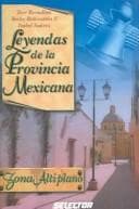 Portada de Leyendas de la provincia Mexicana / Legends of the Mexican Providence