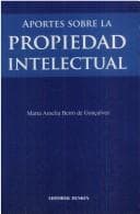 Portada de Aportes Sobre Propiedad Intelectual
