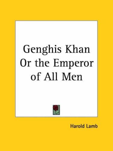 Portada de Genghis Khan or the Emperor of All Men