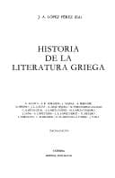 Portada de Historia De La Literatura Griega (Critica Y Estudios Literarios)