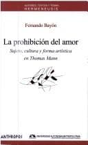 Portada de La Prohibicion del Amor