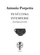 Portada de Penúltima intemperie