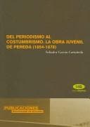 Portada de Del periodismo al costumbrismo/ From Journalism to Costumbrismo