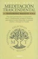Portada de Meditacion trascendental de Maharishi Mahesh Yogi / Maharishi Mahesh Yogi T. M. Transcendental Meditation (Superacion Personal / Personal Growth)