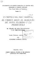 Portada de Un tríptico del Perú virreinal