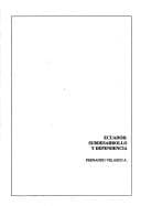 Portada de Ecuador, subdesarrollo y dependencia