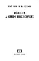 Portada de Cómo leer a Alfredo Bryce Echenique