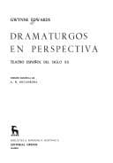 Portada de Dramaturgos En Perspectiva