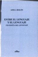 Portada de Entre el lenguaje y el lenguaje