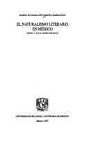 Portada de El naturalismo literario en México
