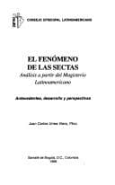 Portada de El fenómeno de las sectas