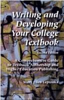 Portada de Writing and developing your college textbook