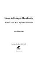 Portada de Margarita Eustaquia Maza Parada