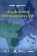 Portada de Gobernabilidad y reforma política en América Latina y Europa
