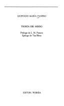 Portada de Teoría del miedo