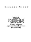 Portada de Opresión, espacio para actuar y conciencia crítica