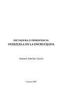 Portada de Dictadura o democracia