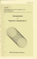 Portada de Interpelacion y espacios comunicativos