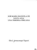 Portada de Sor María Manuela de Santa Ana