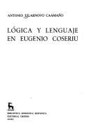 Portada de Lógica y lenguaje en Eugenio Coseriu
