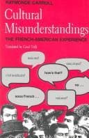 Portada de Cultural misunderstandings
