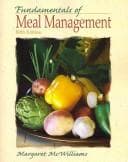 Portada de Fundamentals of meal management