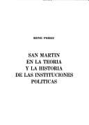 Portada de San Martín en la teória y la historia de las instituciones politicas