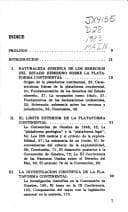 Portada de La plataforma continental