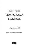Portada de Temporada caníbal