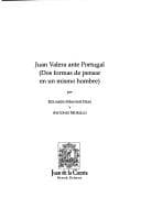 Portada de Juan Valera Ante Portugal/juan Valera in the Presence of Portugal