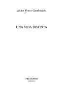 Portada de Una vida distinta