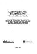 Portada de La cultura política del venezolano