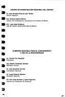 Portada de Monografía de pinus greggii Engelm