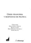Portada de Crisis financiera y respuestas de política