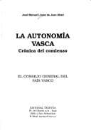 Portada de La Autonomía Vasca