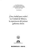 Portada de Una ciudad para todos?
