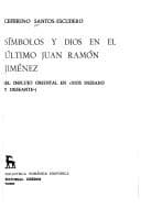 Portada de Símbolos y dios en el último Juan Ramón Jiménez