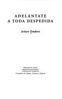 Portada de Adelántate a toda despedida