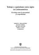 Portada de Trabajo y capitalismo entre siglos en Latinoamérica