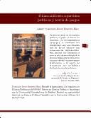 Portada de Financiamiento a partidos políticos y teoría de juegos