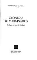 Portada de Crónicas de marginados