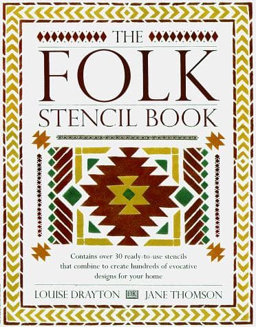 Portada de The folk stencil book