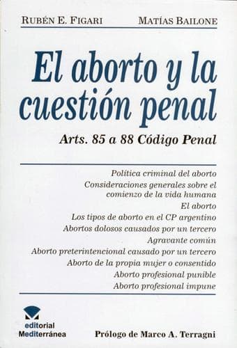 Portada de El aborto y la cuestión penal
