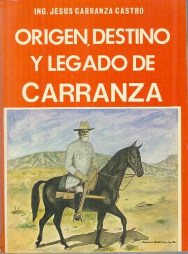 Portada de Origen, destino y legado de Carranza