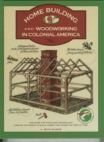 Portada de Home building and woodworking in colonial America