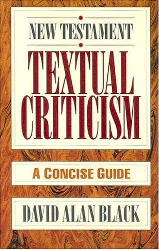 Portada de New Testament textual criticism